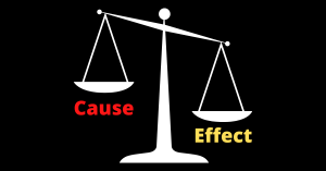 Why We Justify Big Events With Big Causes: Balancing causes with effects is an error