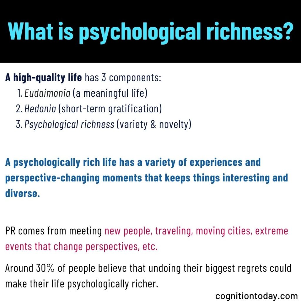 psychological richness and good life facts