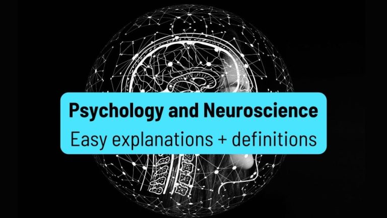 Easy Explanations: key terms in Psychology & Neuroscience - Cognition Today