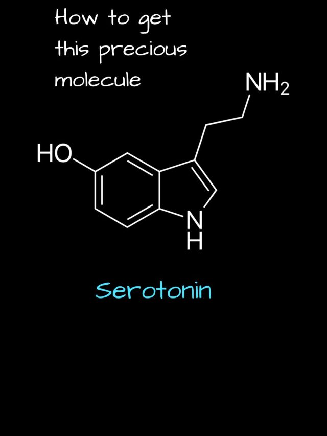 3 Simple ways to get Serotonin – the feel good molecule